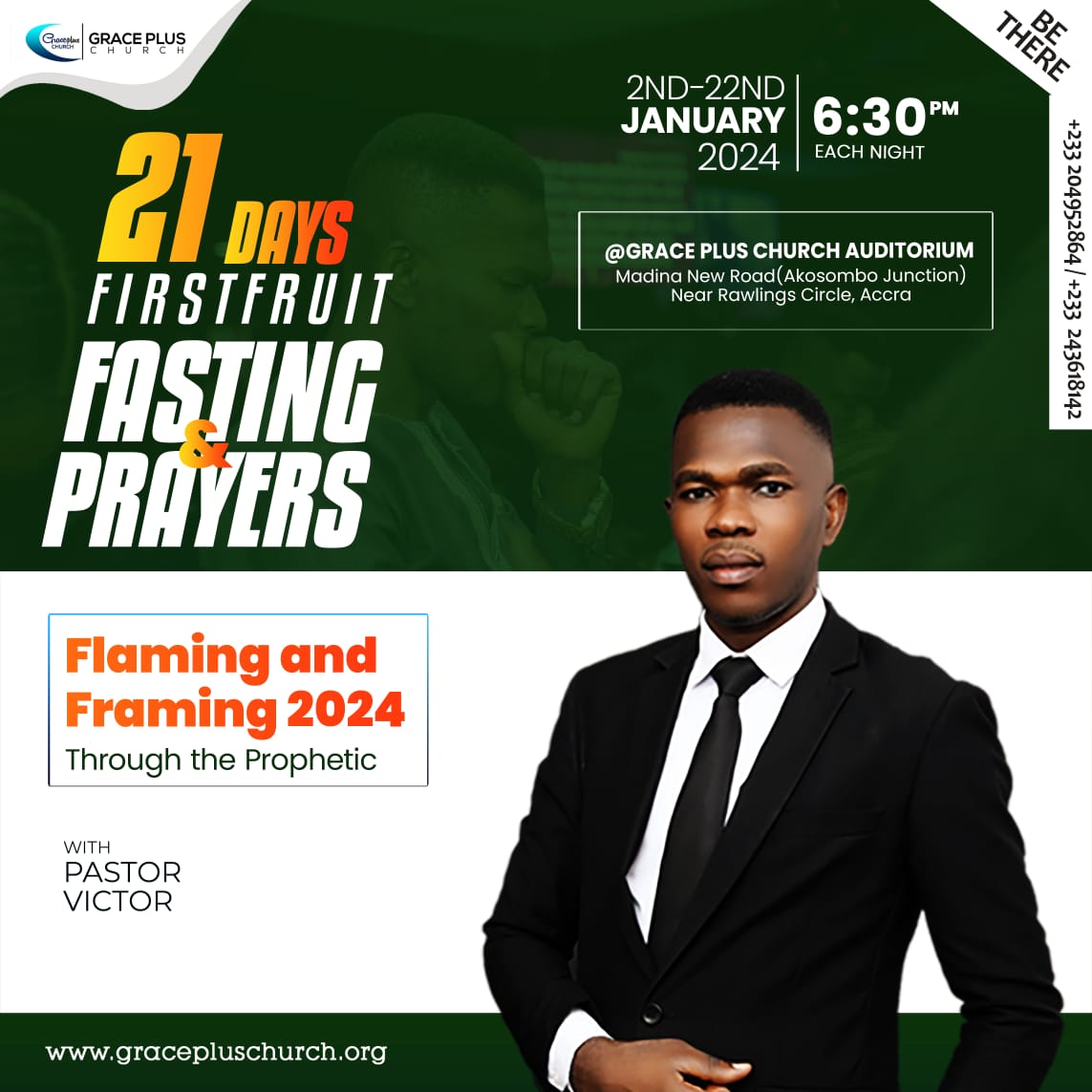 01. 21 DAYS PRAYERS AND FASTING 2024