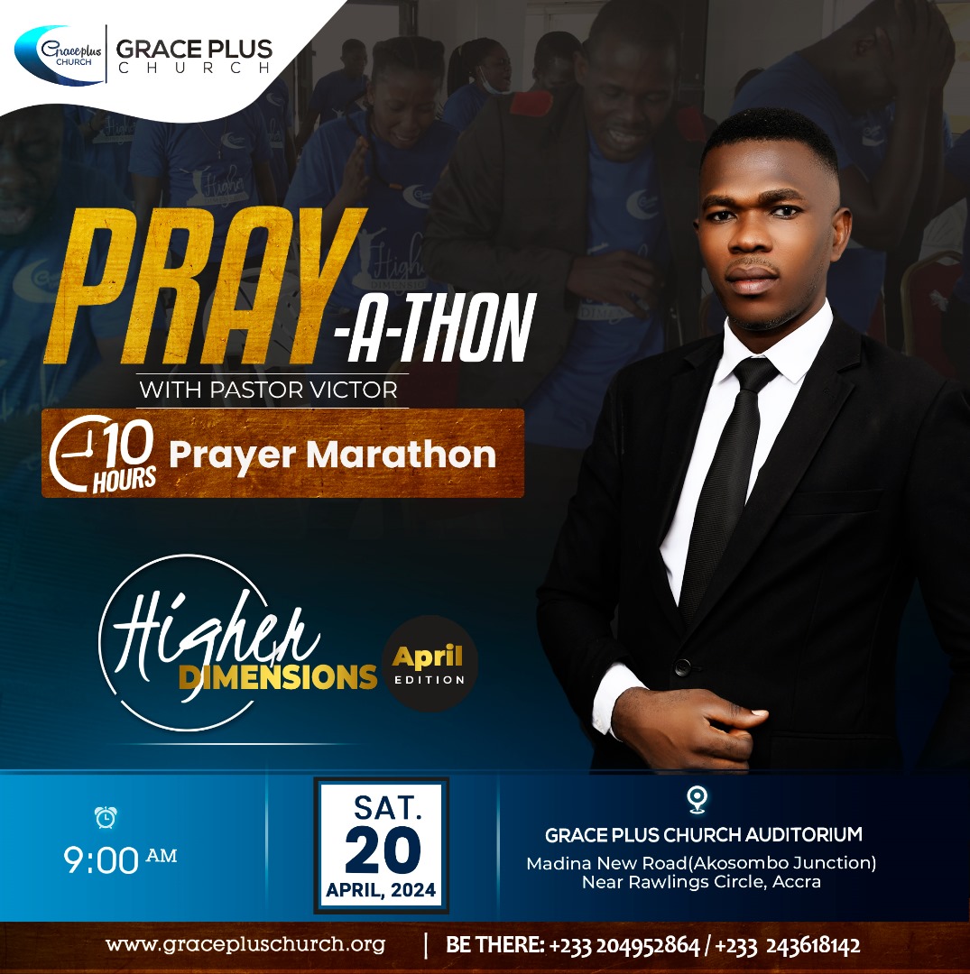Prayer Marathon APRIL 20TH 2024